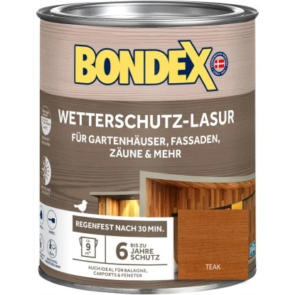 Bondex Wetterschutz-Lasur Teak 750 Ml 3 Bondex Wetterschutz-Lasur Teak 750 Ml
