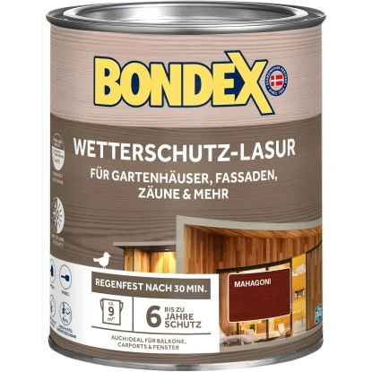 Bondex Wetterschutz-Lasur Mahagoni 750 Ml 3 Bondex Wetterschutz-Lasur Mahagoni 750 Ml