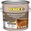 Bondex Wetterschutz-Lasur Teak 2,5 L -Hausfarben Rabatte 8716242036494 4429 VP 01