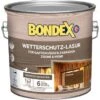 Bondex Wetterschutz-Lasur Nussbaum 2,5 L -Hausfarben Rabatte 8716242036524 4429 VP 01
