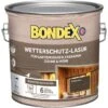 Bondex Wetterschutz-Lasur Dunkelgrau 2,5 L -Hausfarben Rabatte 8716242036562 4429 VP 01