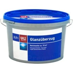ULZ Glanzüberzug 2,5 L Transparent Glänzend