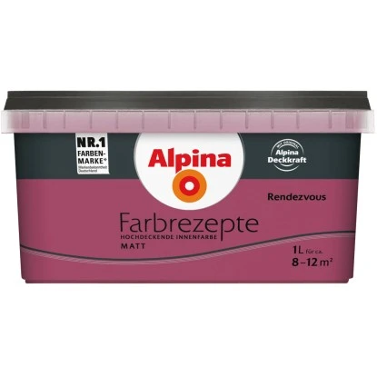 Alpina Farbrezepte Rendezvous Matt 1 L 3 Alpina Farbrezepte Rendezvous Matt 1 L