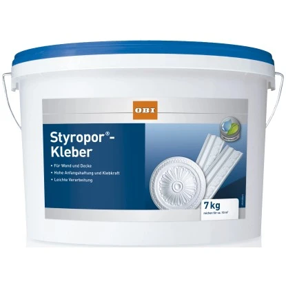 OBI Styropor-Kleber Beige 7 Kg 3 OBI Styropor-Kleber Beige 7 Kg