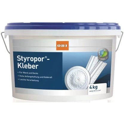 OBI Styropor-Kleber Beige 4 Kg 3 OBI Styropor-Kleber Beige 4 Kg