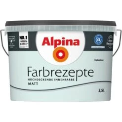 Alpina Farbrezepte Eisbonbon Matt 2,5 Liter