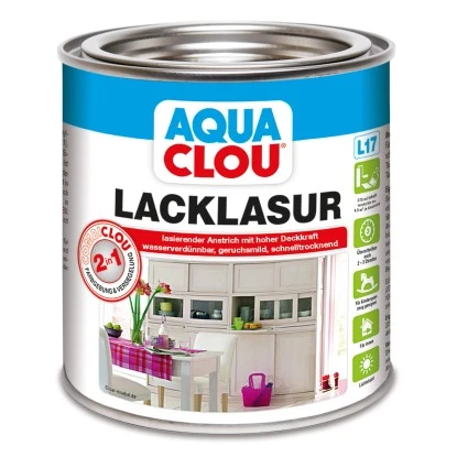 Aqua Combi-Clou Lack-Lasur Transparent 375 Ml 3 Aqua Combi-Clou Lack-Lasur Transparent 375 Ml