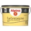 Alpina Farbrezepte Sonnenstrahl Matt 2,5 Liter -Hausfarben Rabatte aFarbrezepteSonnenstrahl 1