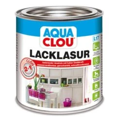 Aqua Combi-Clou Lack-Lasur Schwarz 375 Ml