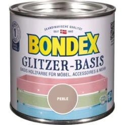 Bondex Glitzer-Basis Perle Seidenmatt 500 Ml