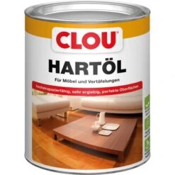 Clou Hartöl Weiß-Transparent 750 Ml