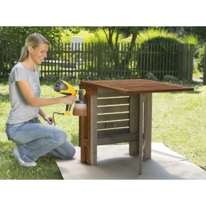 Wagner Farbsprühsystem HVLP Wood&Metal Sprayer W 100 4 Wagner Farbsprühsystem HVLP Wood&Metal Sprayer W 100 – Bild 2