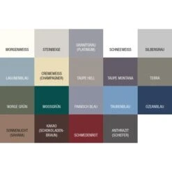 Bondex Dauerschutz-Farbe Moosgrün Seidenglänzend 2,5 L -Hausfarben Rabatte ondex FarbpaletteDSFarbe 1