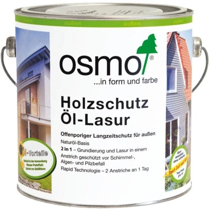 Osmo Holzschutz Öl-Lasur Patina 2,5L 3 Osmo Holzschutz Öl-Lasur Patina 2,5L