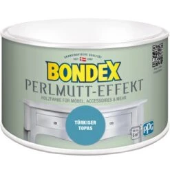 Bondex Perlmutt-Effekt Türkis Seidenmatt 500 Ml