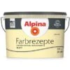 Alpina Farbrezepte Lichtes Gelb Matt 2,5 Liter