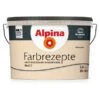 Alpina Farbrezepte Weicher Sand Matt 2,5 Liter -Hausfarben Rabatte rbrezepte 25l Weicher Sand